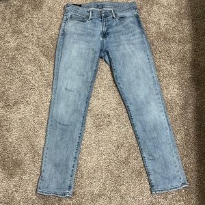 Abercrombie & Fitch light wash jeans - 29W x 30L - Athletic Skinny (stretch)